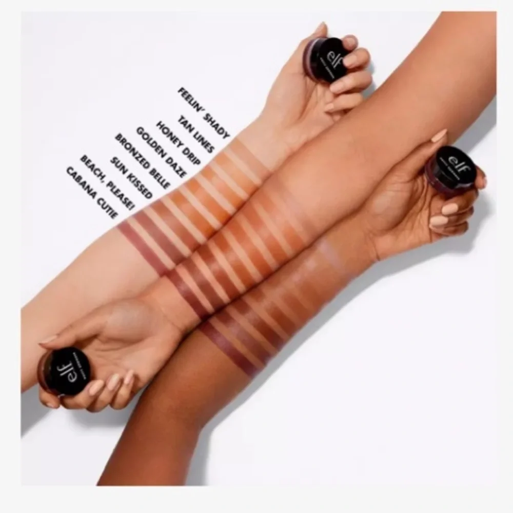 e.l.f. Cosmetics | Putty Bronzer Sun Kissed Infused With Argan Oil and Vitamin